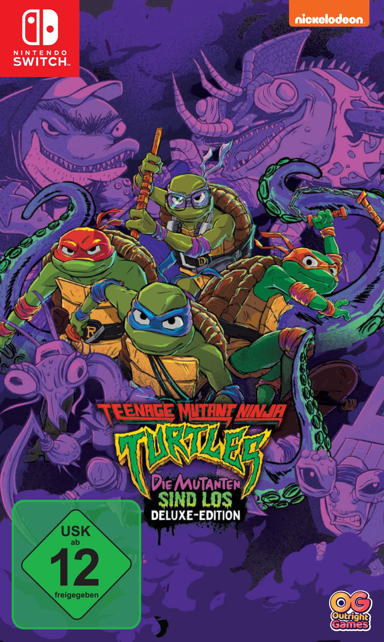 Teenage Mutant Ninja Turtles: Die Mutanten sind los - Deluxe Edition - Switch Nintendo Switch