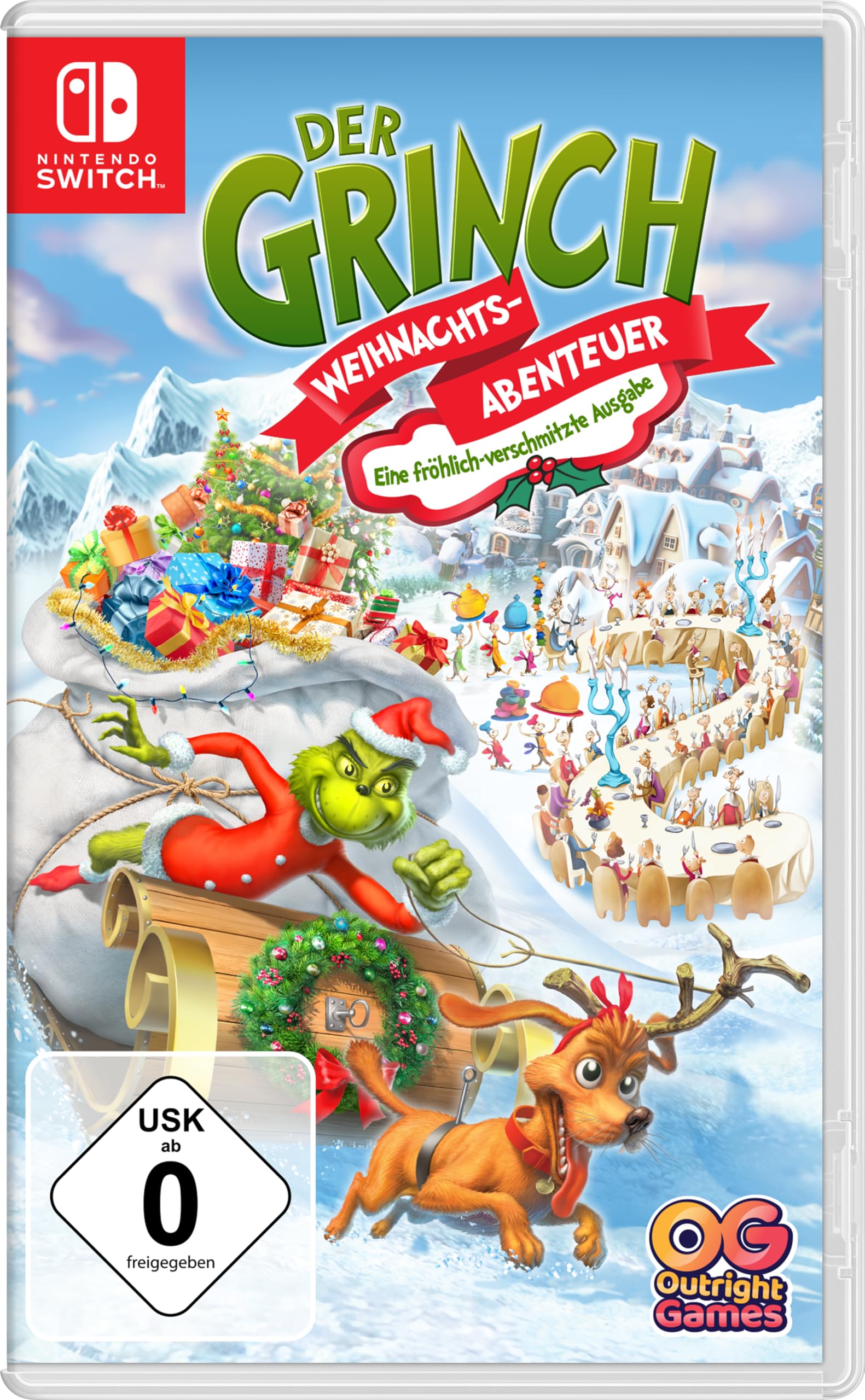 Der Grinch - Weihnachtsabenteuer- E.f.v.Ausgabe - Switch Nintendo Switch