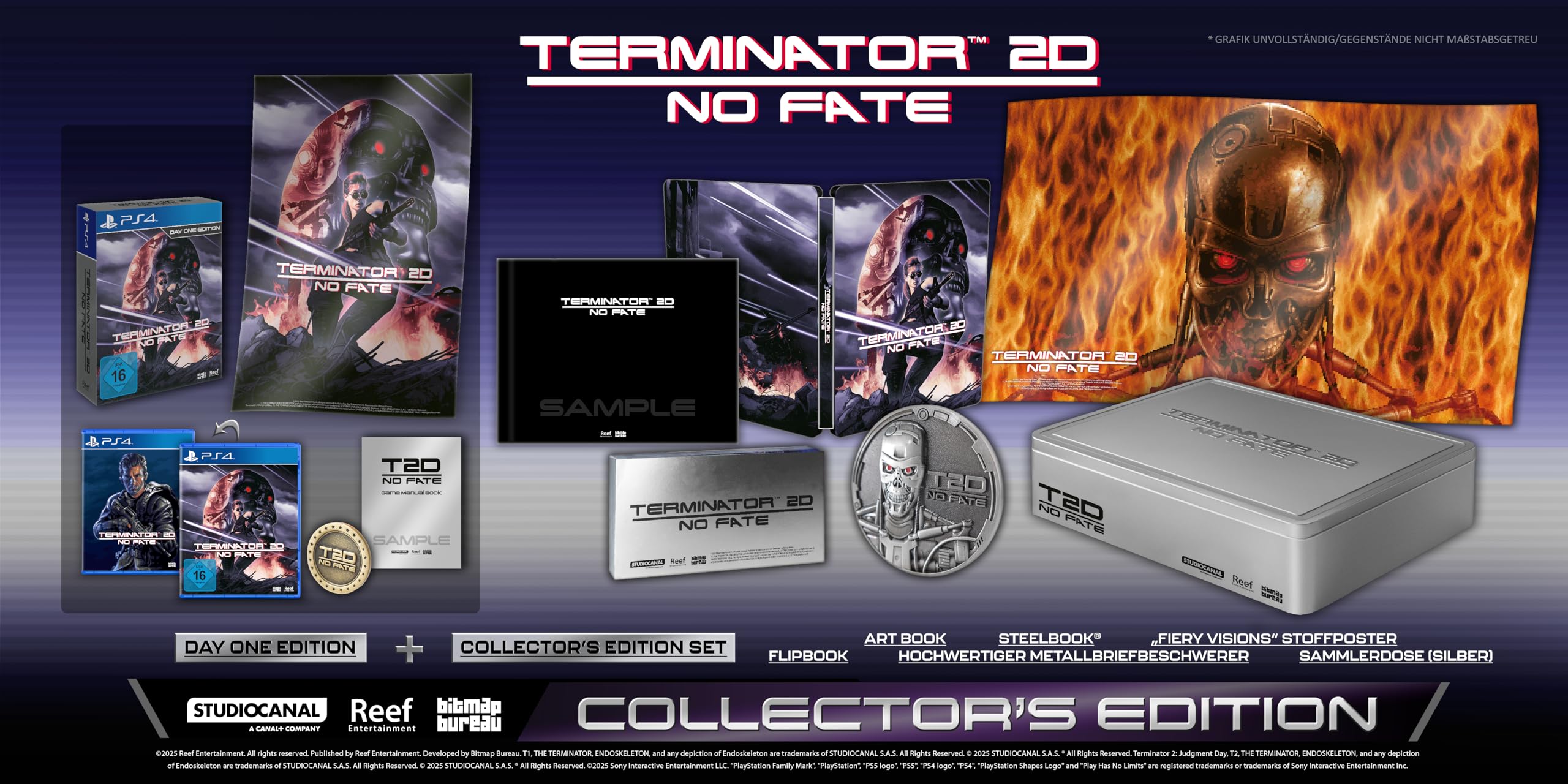 Terminator 2D: NO FATE – Collector’s Edition (GERMAN) PlayStation 4