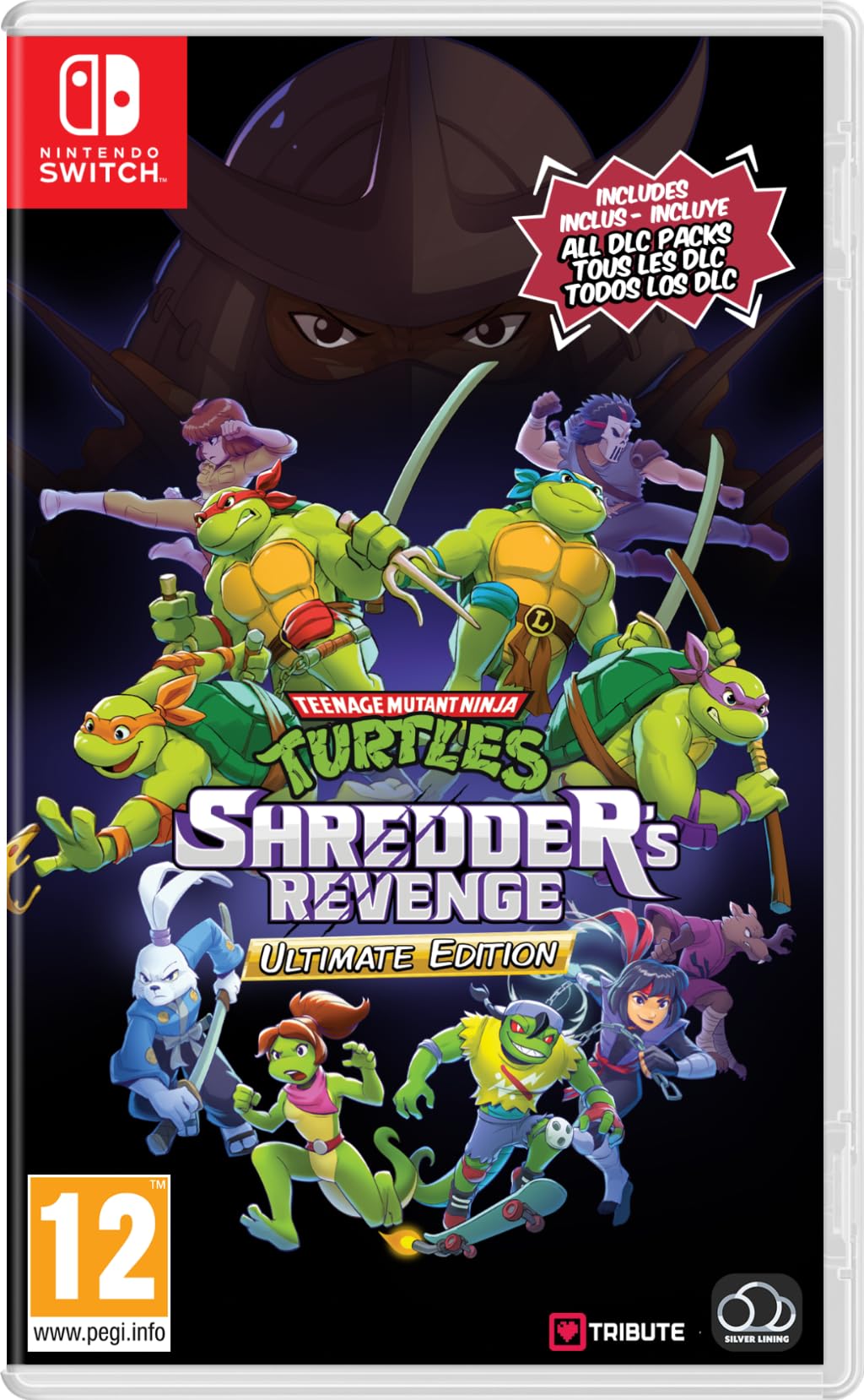 Teenage Mutant Ninja Turtles Shredder's Revenge Ultimate Edition Nintendo Switch game