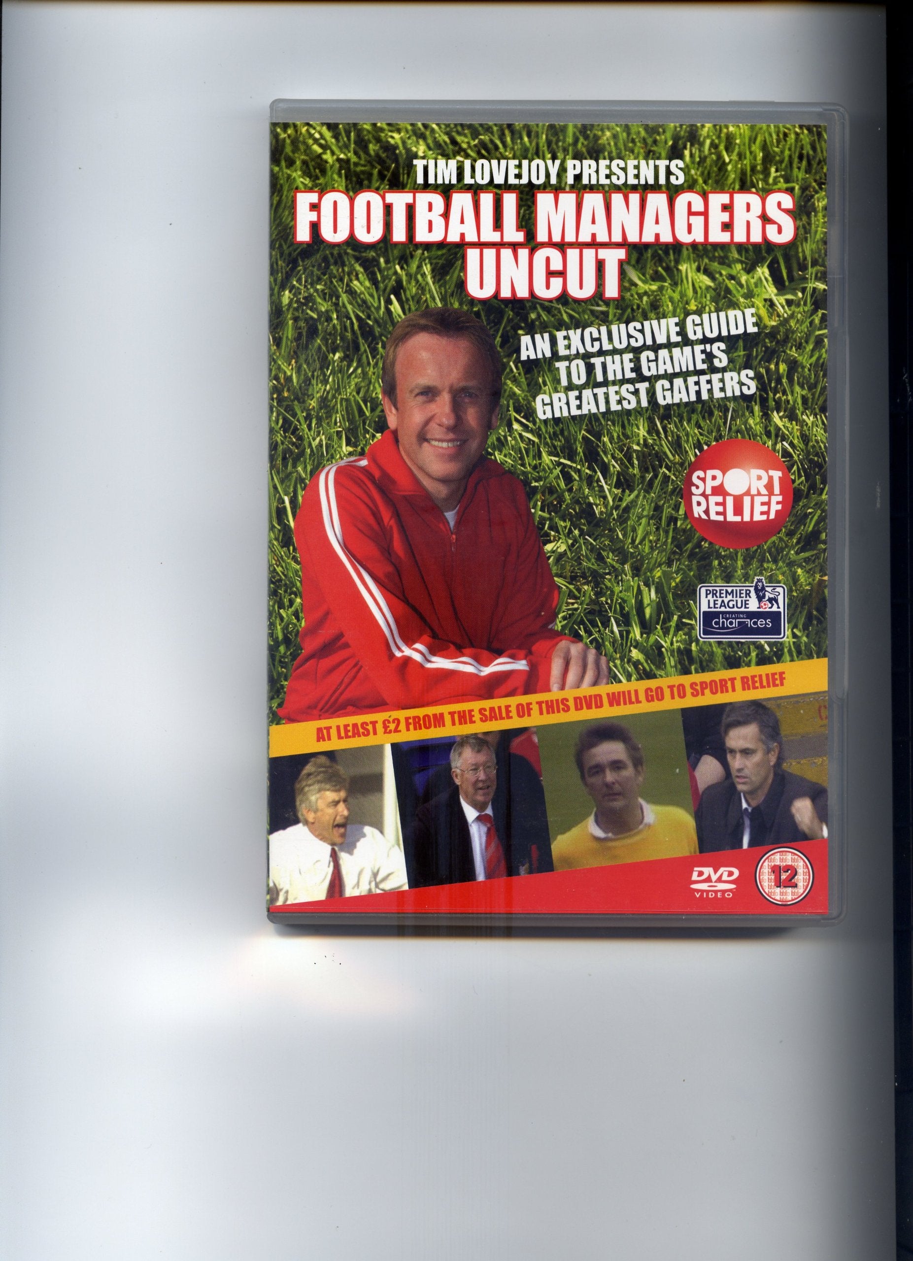 Tim Lovejoy's Football Managers Uncut - A Guide to the Game's Greatest Gaffers dvd
