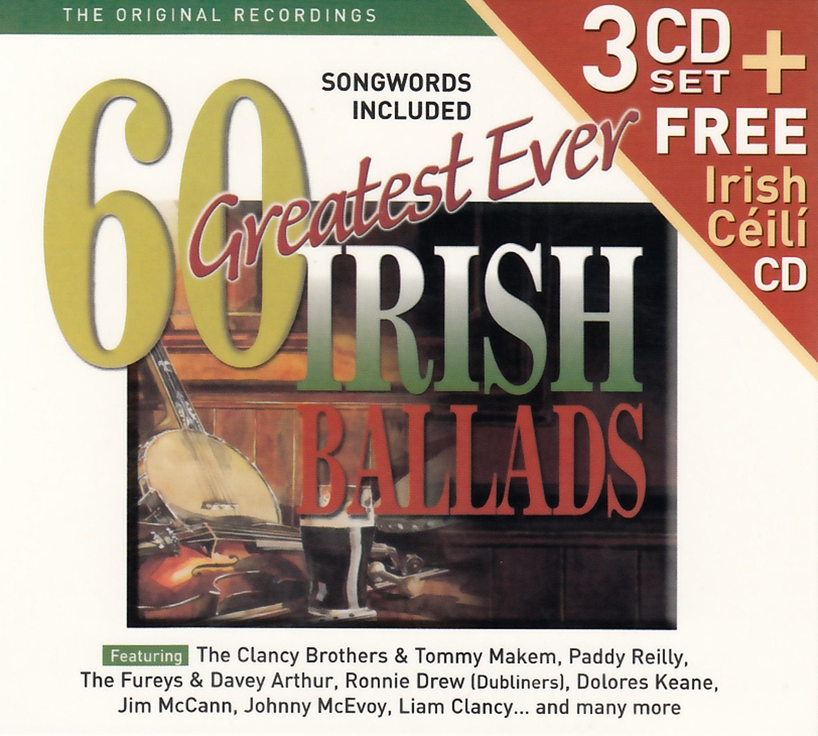 Product Image: 60 Greatest Ever Irish Ballads