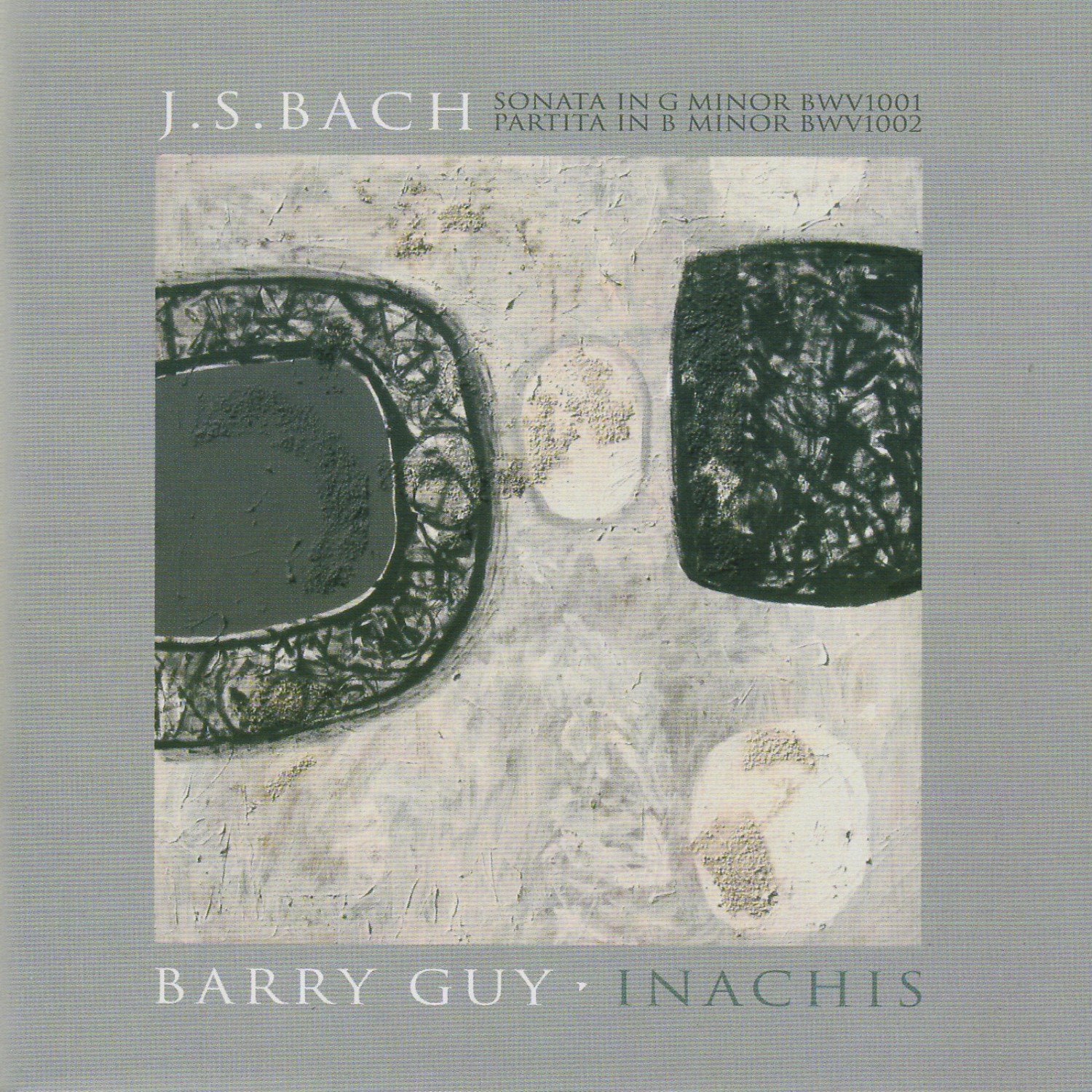Violinsonate BWV 1001/Partita BWV cd