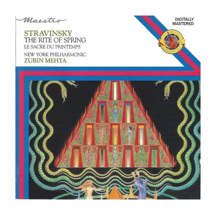 CD - Stravinsky, The Rite of Spring - Zubin Metha Music
