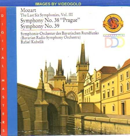 MOZART SYMPHONY 38-39 RAFAEL KUBELIK BAVARIAN RSO Music