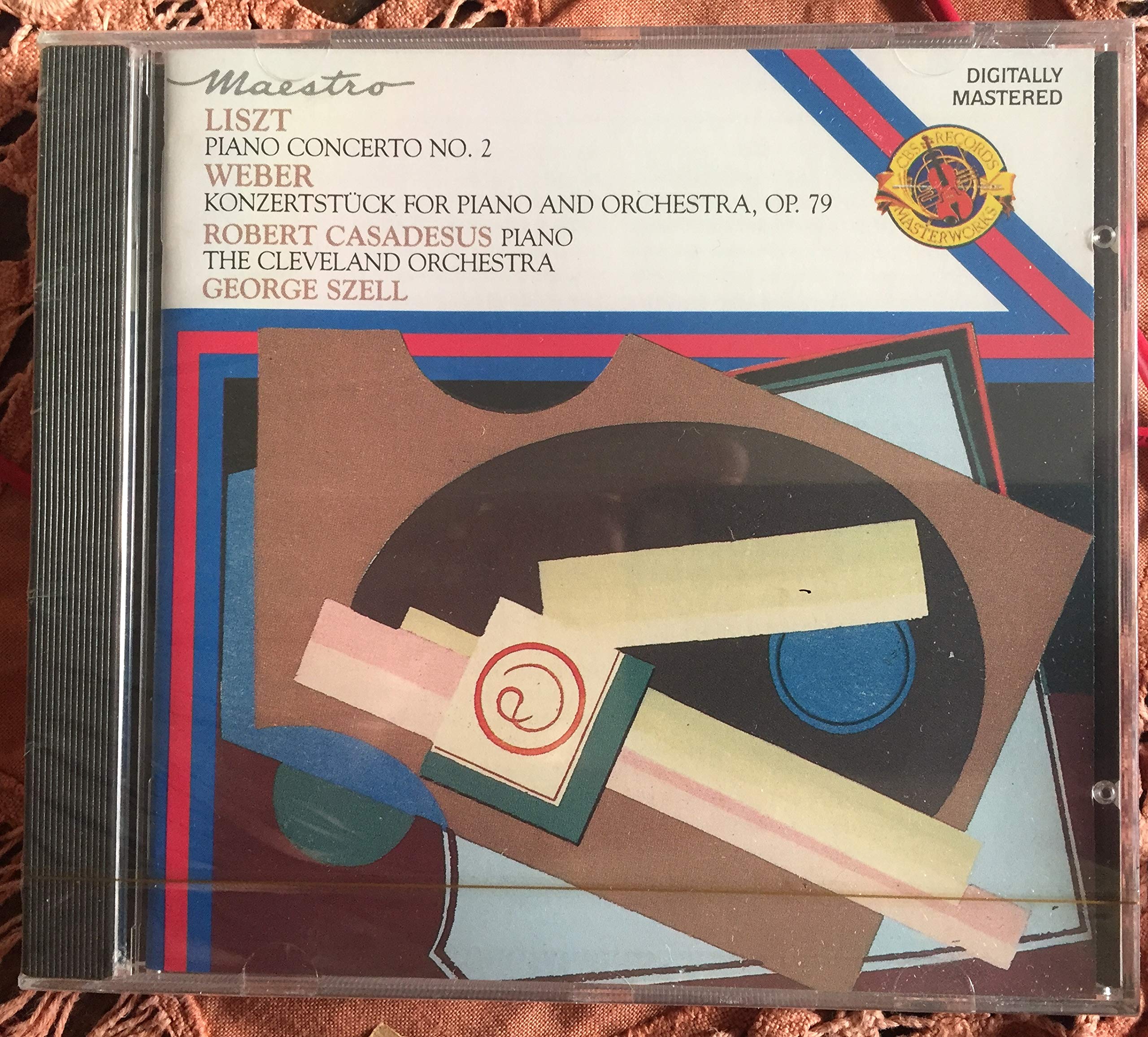 Liszt piano concerto n°2 Weber Konzertstuck pour piano et orchestre op 79 cd