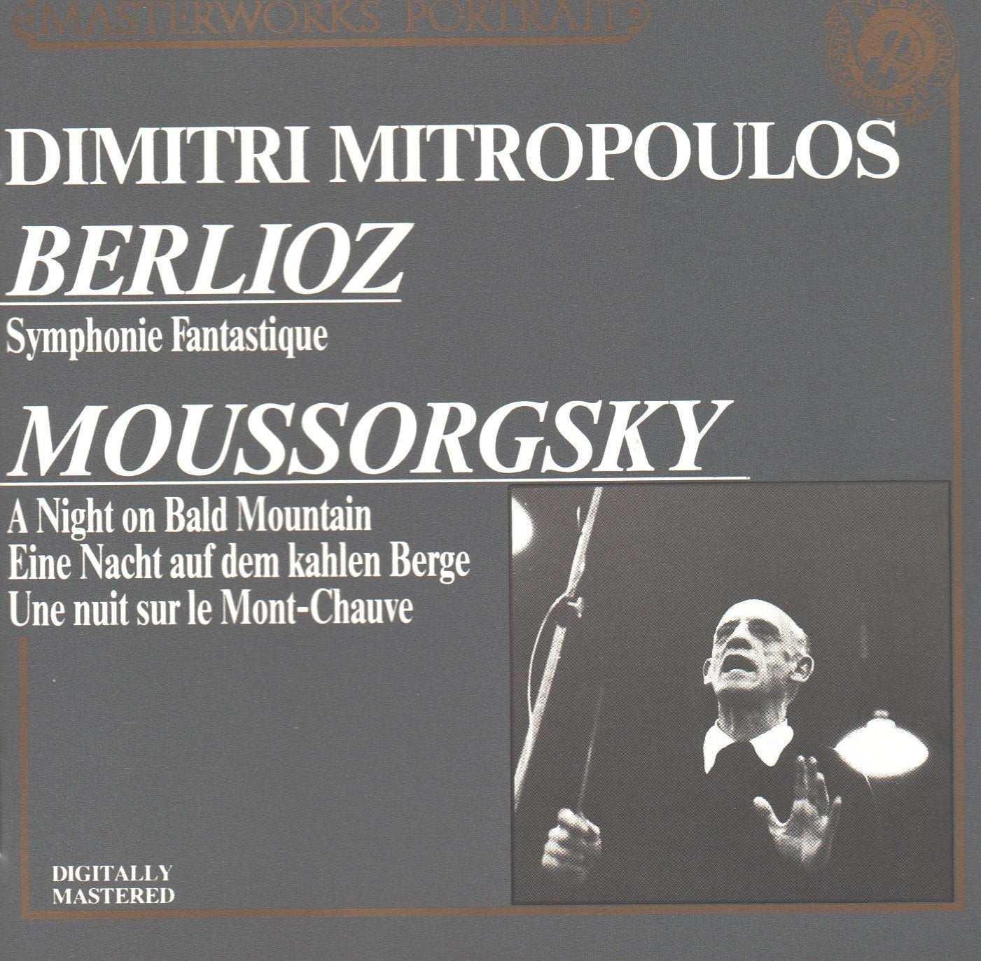 Dimitri Mitropoulos : Berlioz: Symphonie Fantastique / Mussorg CD Music