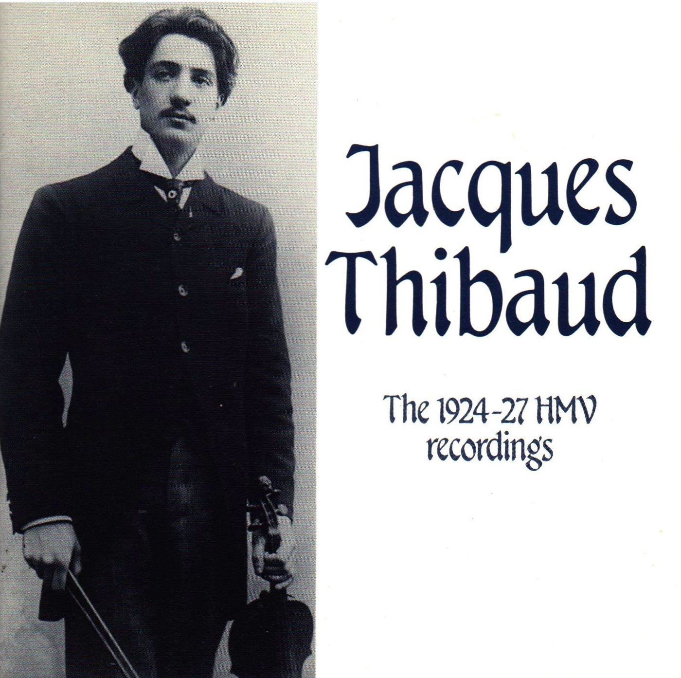 Product Image: Thibaud/Hmv-Aufn.1924-1927