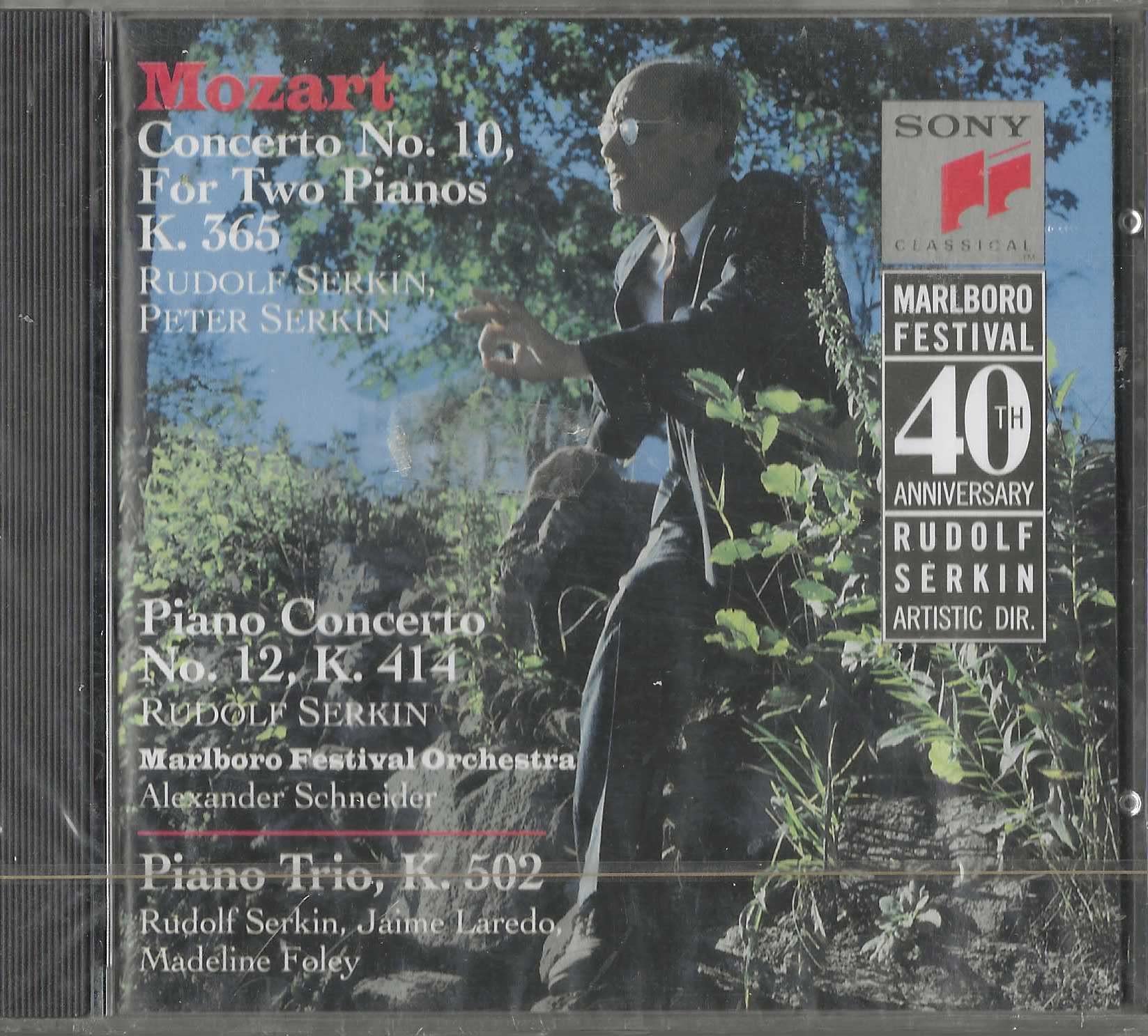 Mozart: Concerto No.10 For Two Pianos K.365 / Piano Concerto No.12 K.414 / Piano Trio K.502 Classical