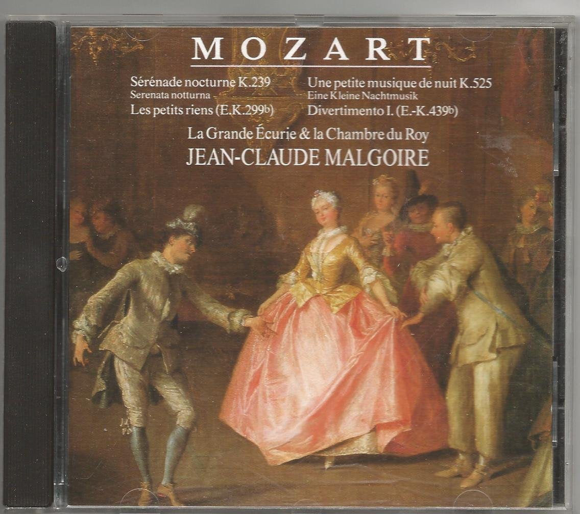 Mozart:Petite Musique De Nuit cd