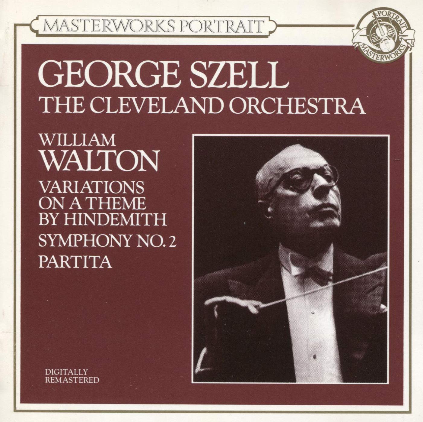 Walton: Variations On A Theme By Hindemith, Symphony No.2, Partita Music