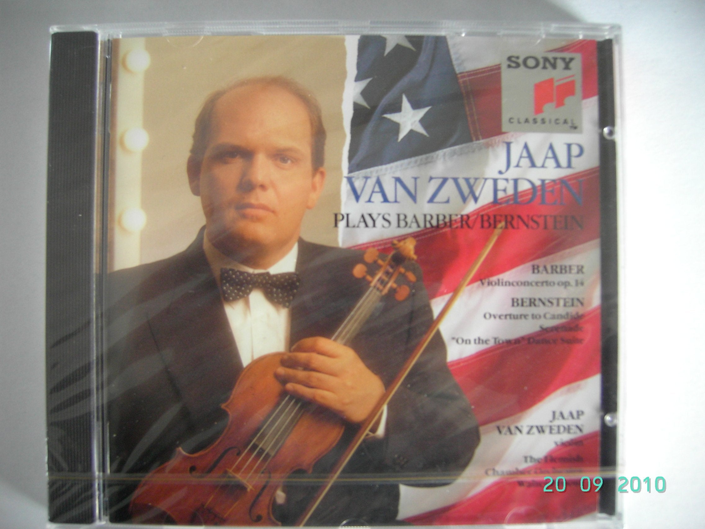 Jaap van Zweden plays Barber/ Bernstein Music