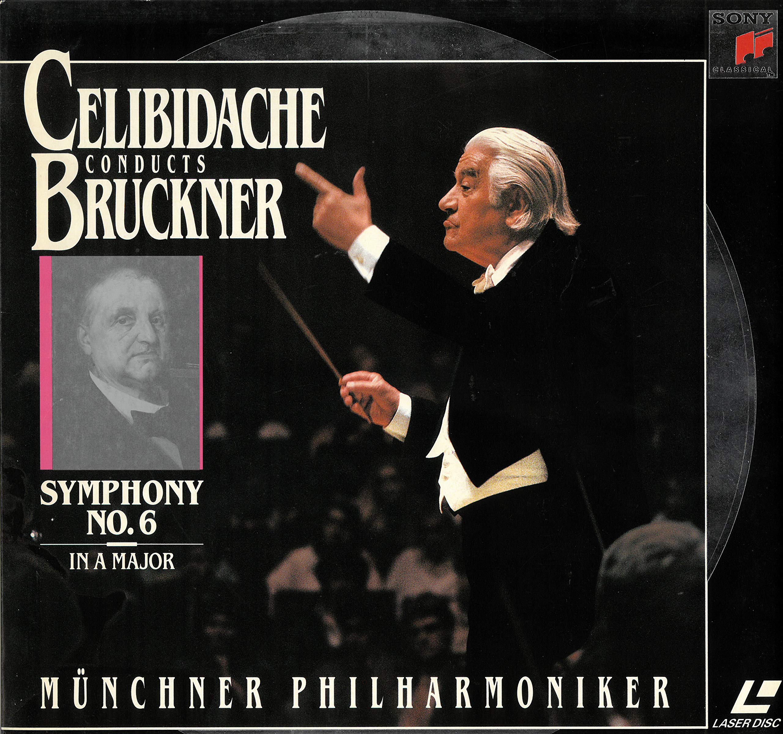 (LASER DISC) Bruckner - Symphony No. 6 in A Major - Munchner Philharmoniker dir Sergiu Celibidache Films