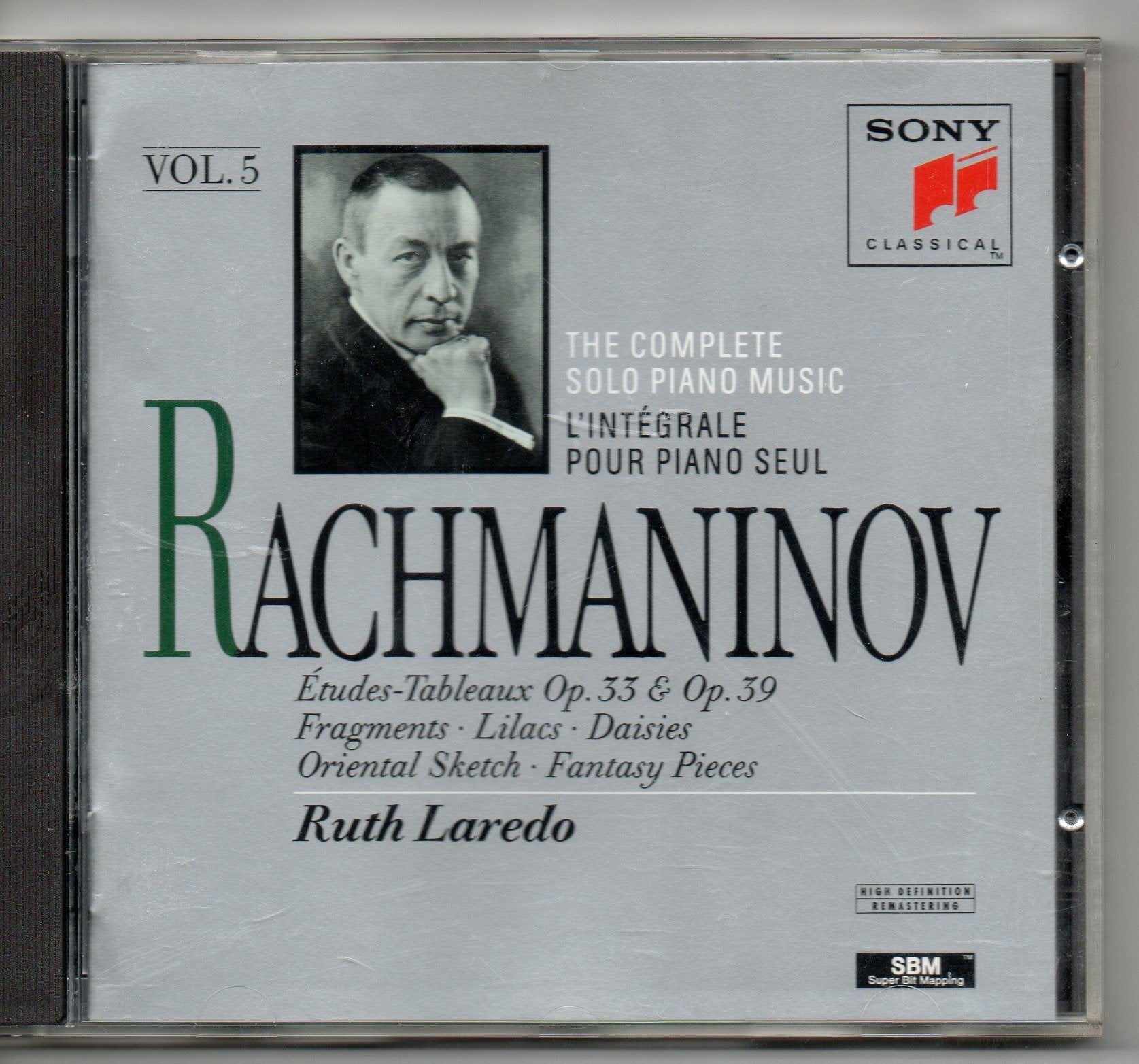 Rachmaninov The Complete Solo Piano Music Vol 5 Ruth Laredo cd