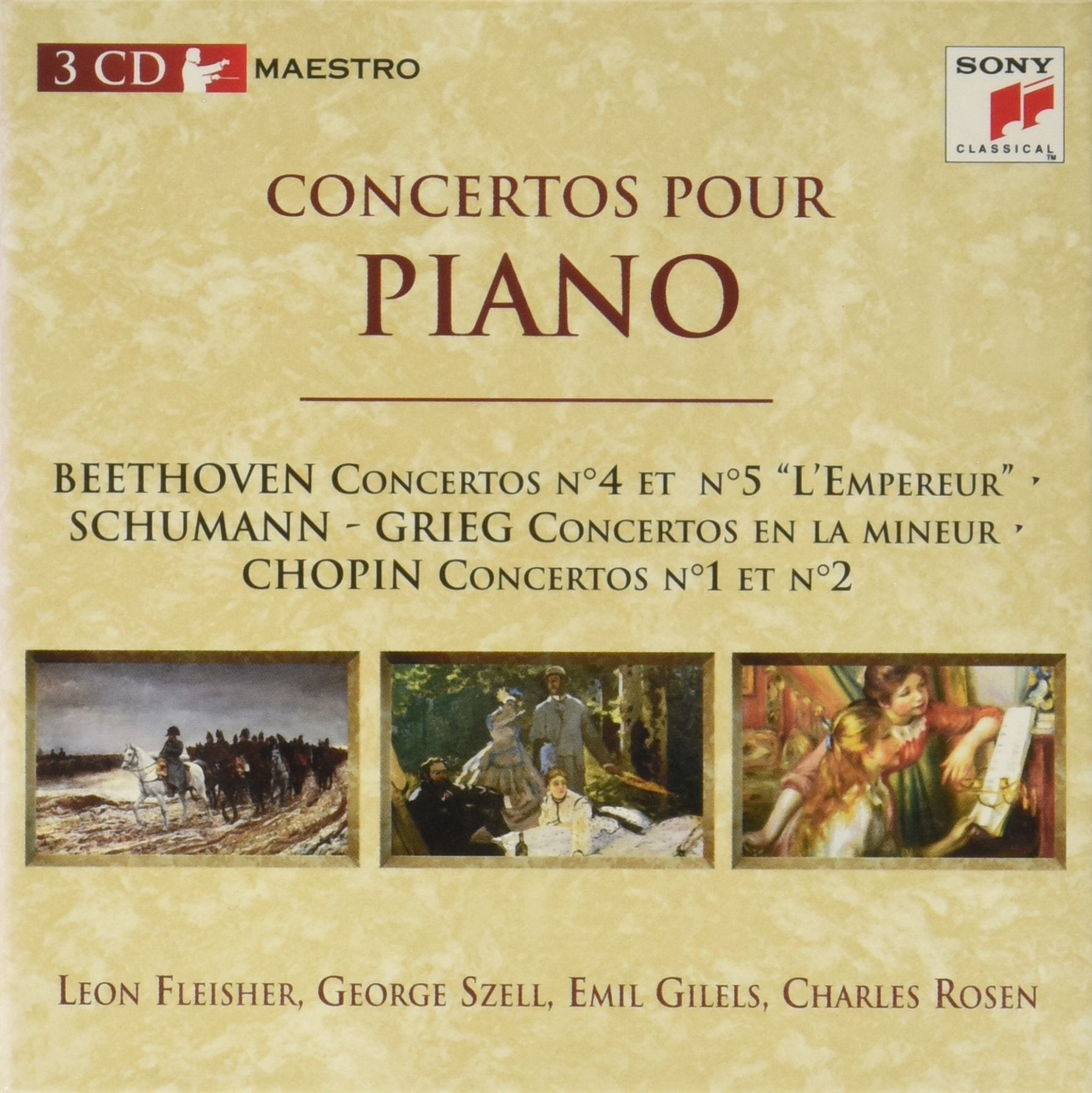 Concertos pour Piano Et Orchestre cd