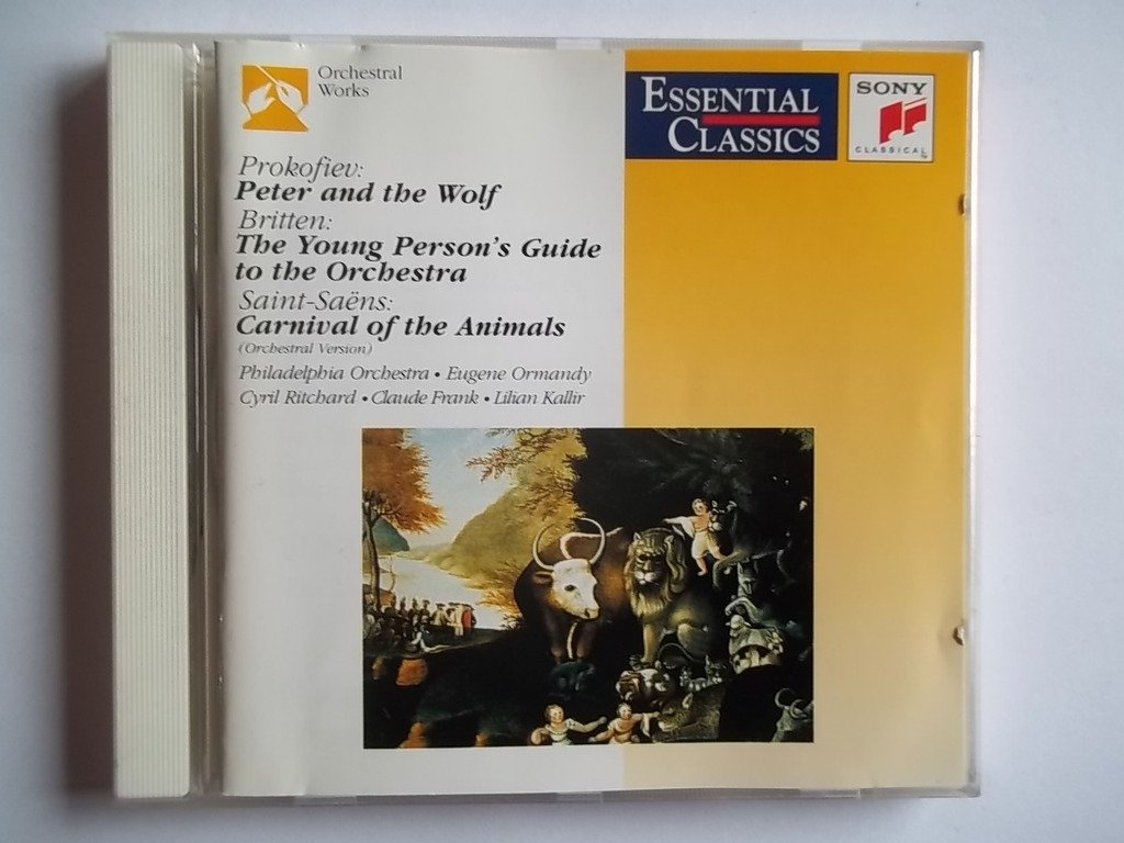 Essential Classics - Prokofieff / Britten / Saint-Saens Children & Young People Audio Books