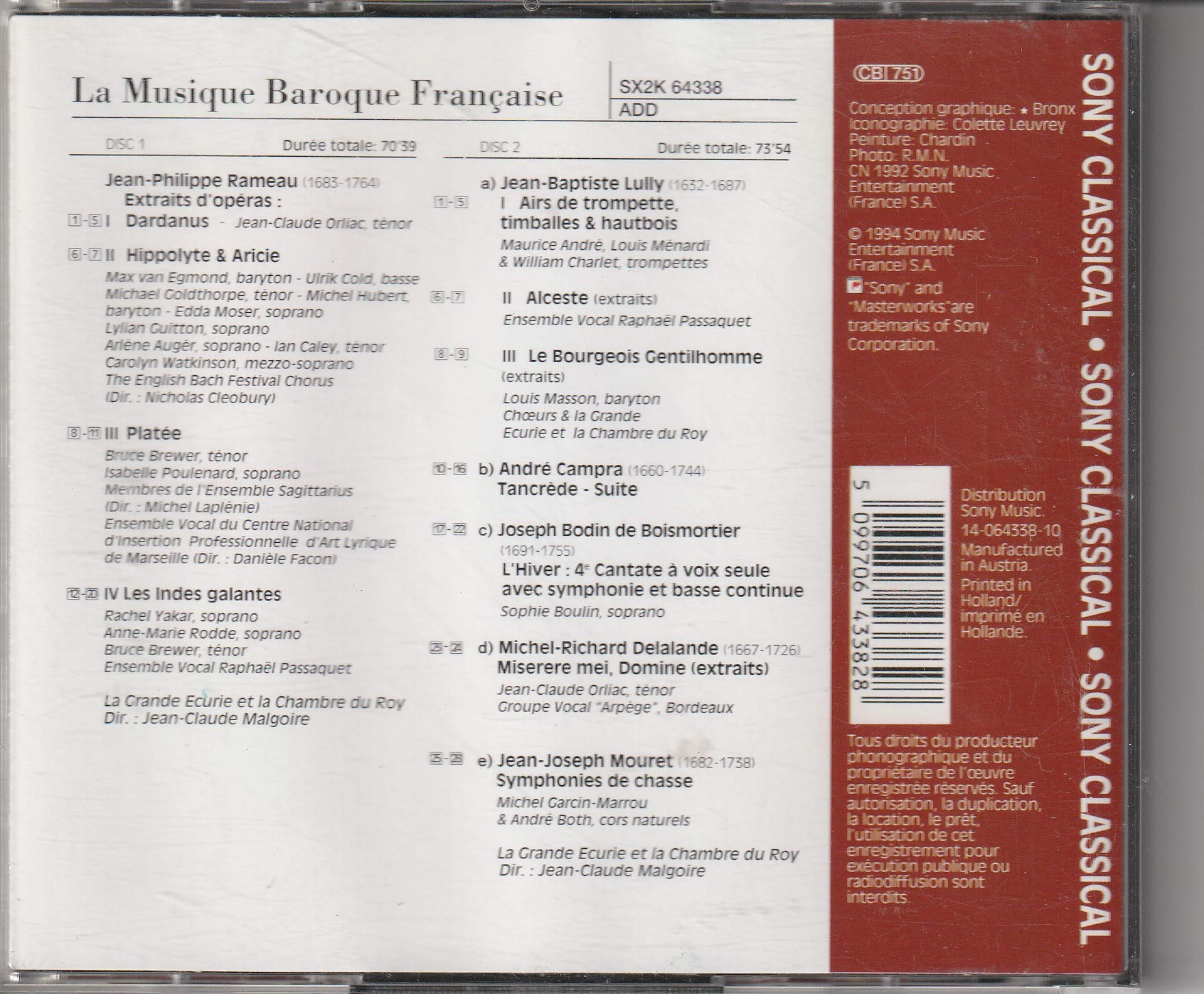 La Musique Baroque Francaise Classical