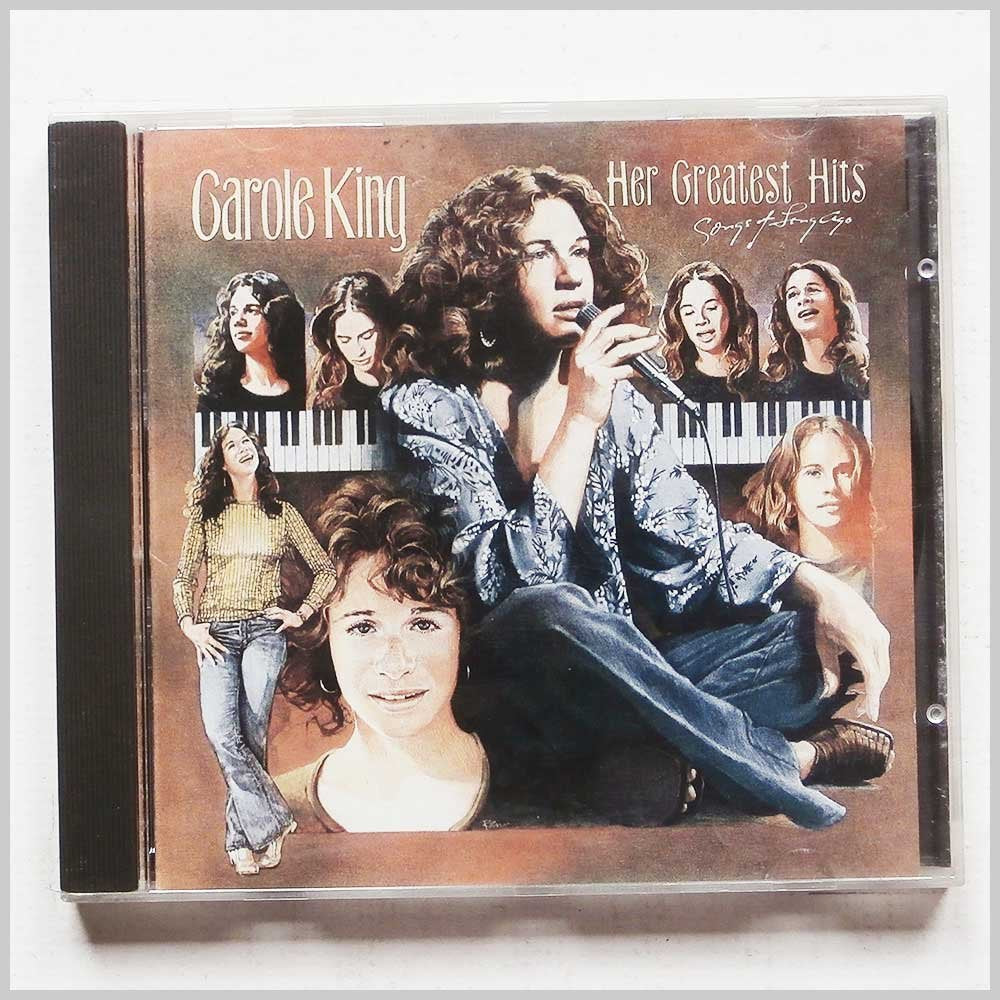 CAROLE KING. HER GREATEST HITS. ORIGINAL 1980's ISSUE CD. CDEPC 86043. Music