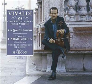 Vivaldi - 15 concertos inédits pour violon / Les 4 Saisons (3CD) cd