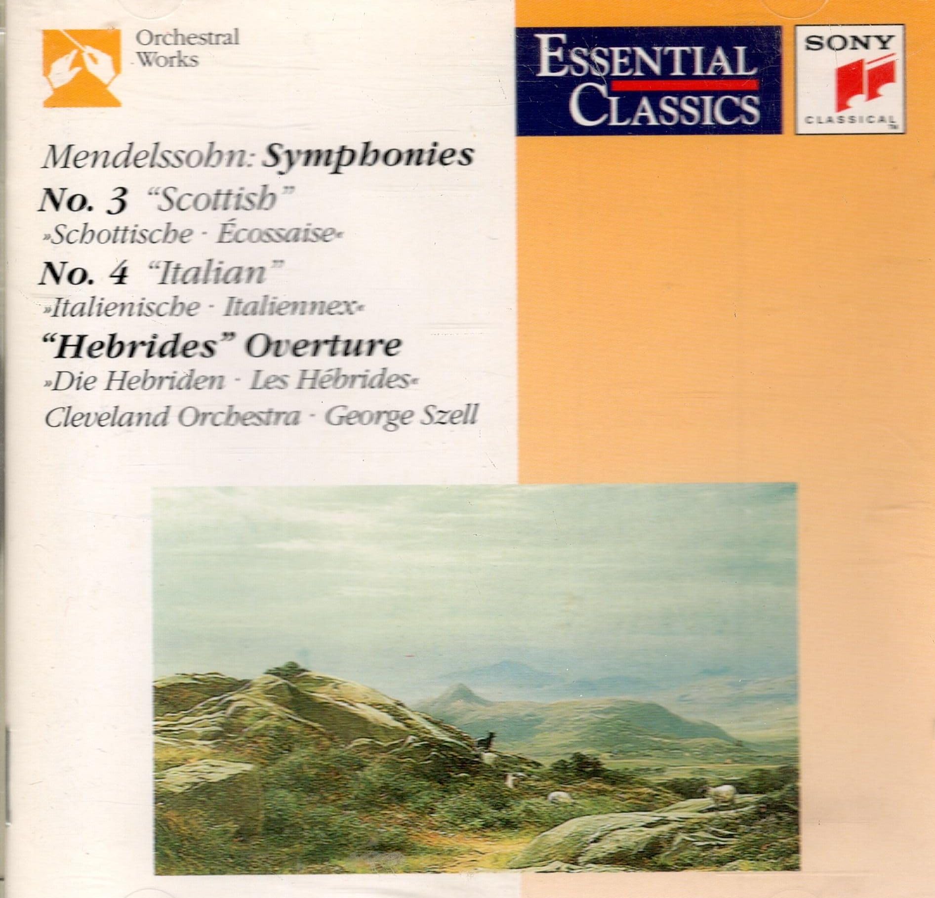 Sinfonien 3 & 4/Hebriden-Ouverture Classical