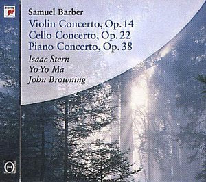Barber: Violin Concerto, Op.14; Cello Concerto, Op. 22; Piano Concerto, Op.38 Classical