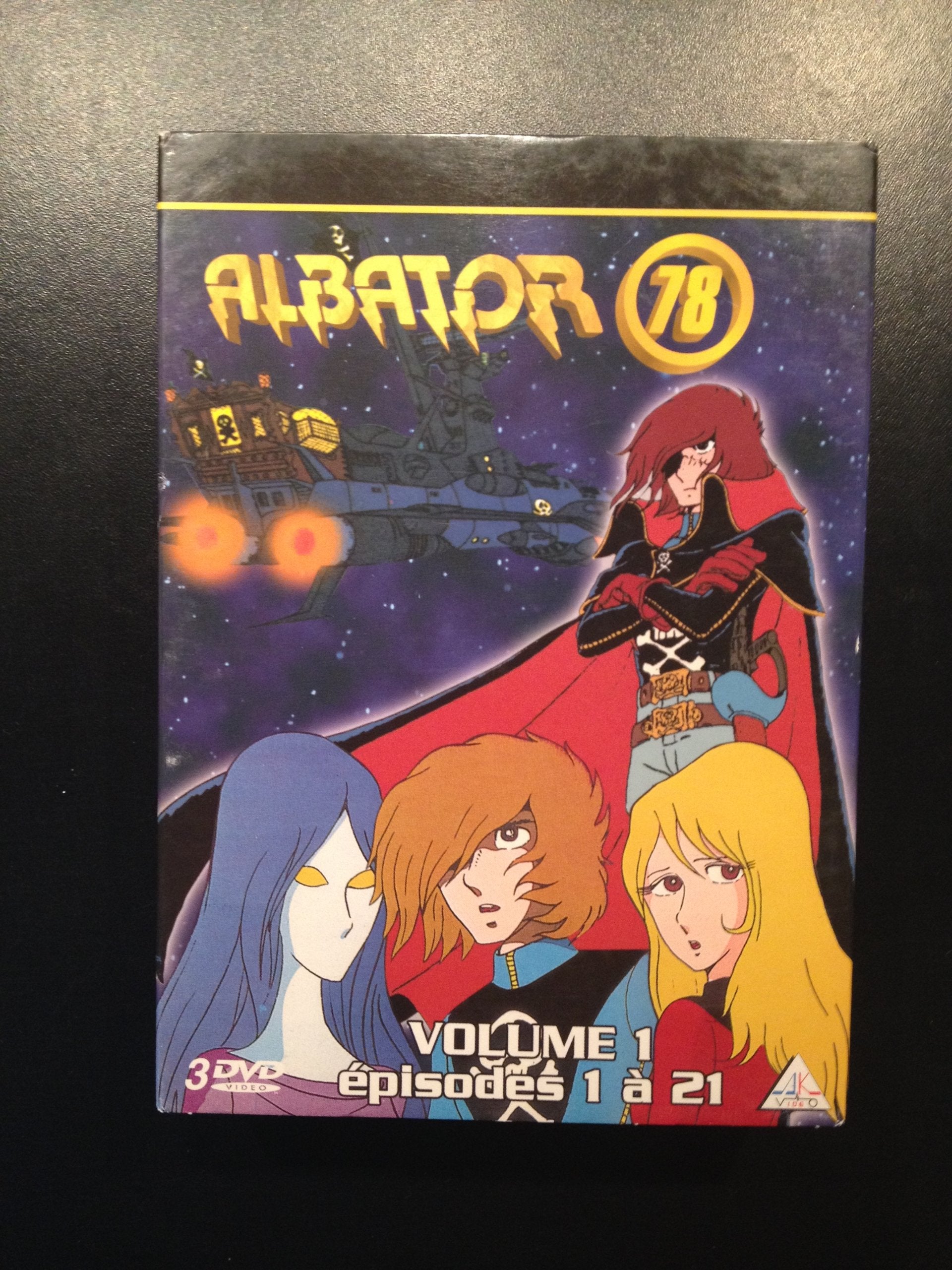 Albator 78 - Intégrale (Vol.1) : Episodes 1 à 21 en 3 DVD Films