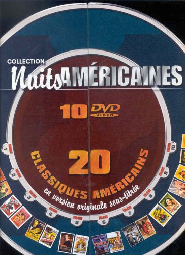 Collection Nuits Americaines : 20 classiques américains des années 50 - Coffret 10 DVD dvd
