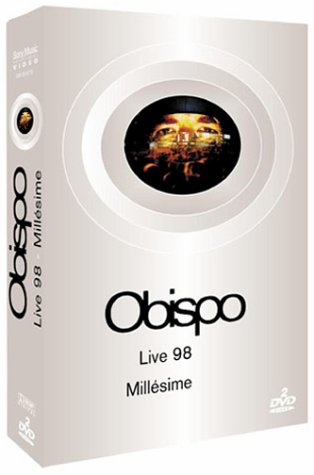Pascal Obispo : Live 98 / Millésime Live 00/01 - Coffret 2 DVD Films