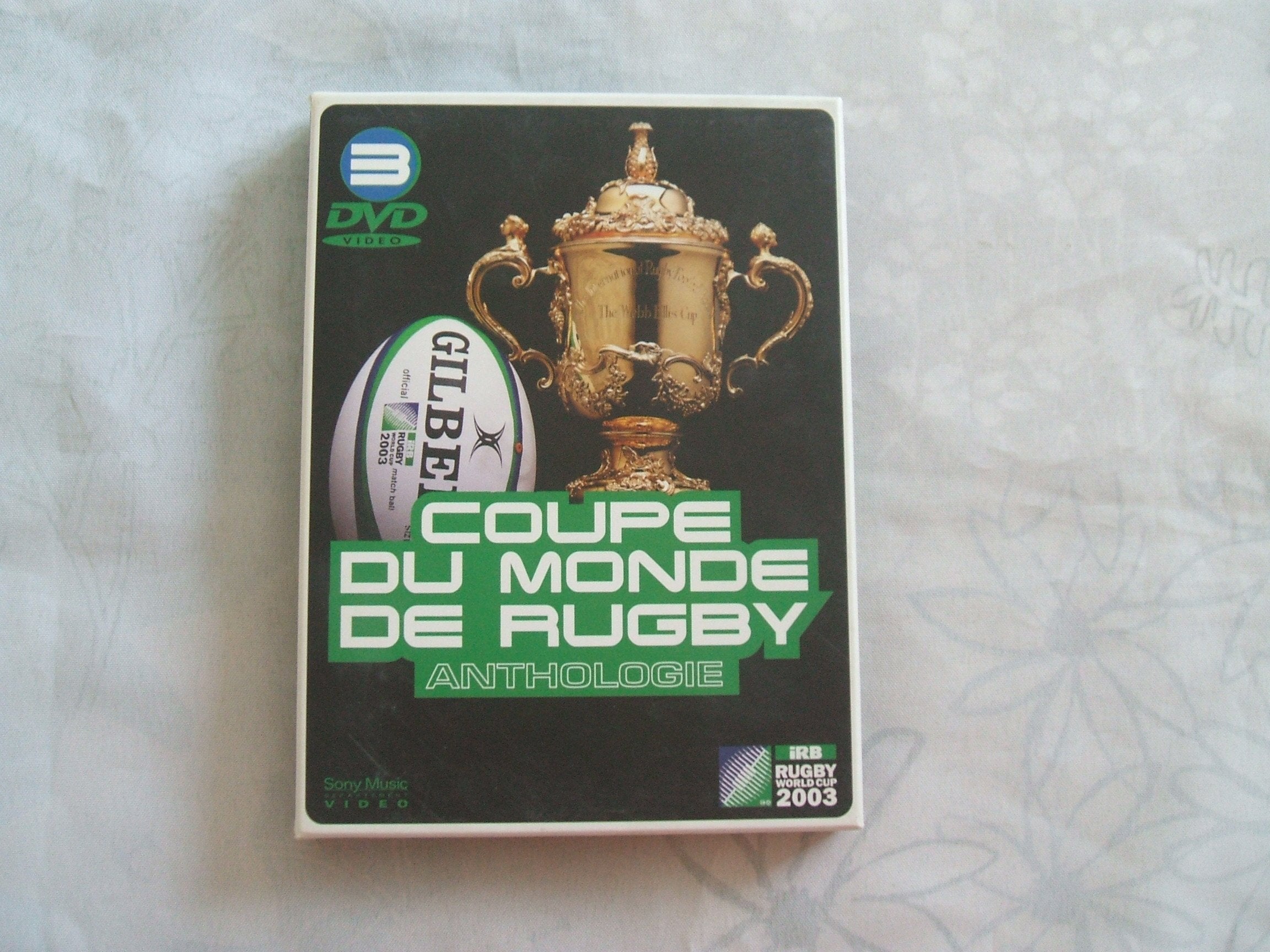 Coupe du Monde : Anthologie Rugby - Coffret 3 DVD Films