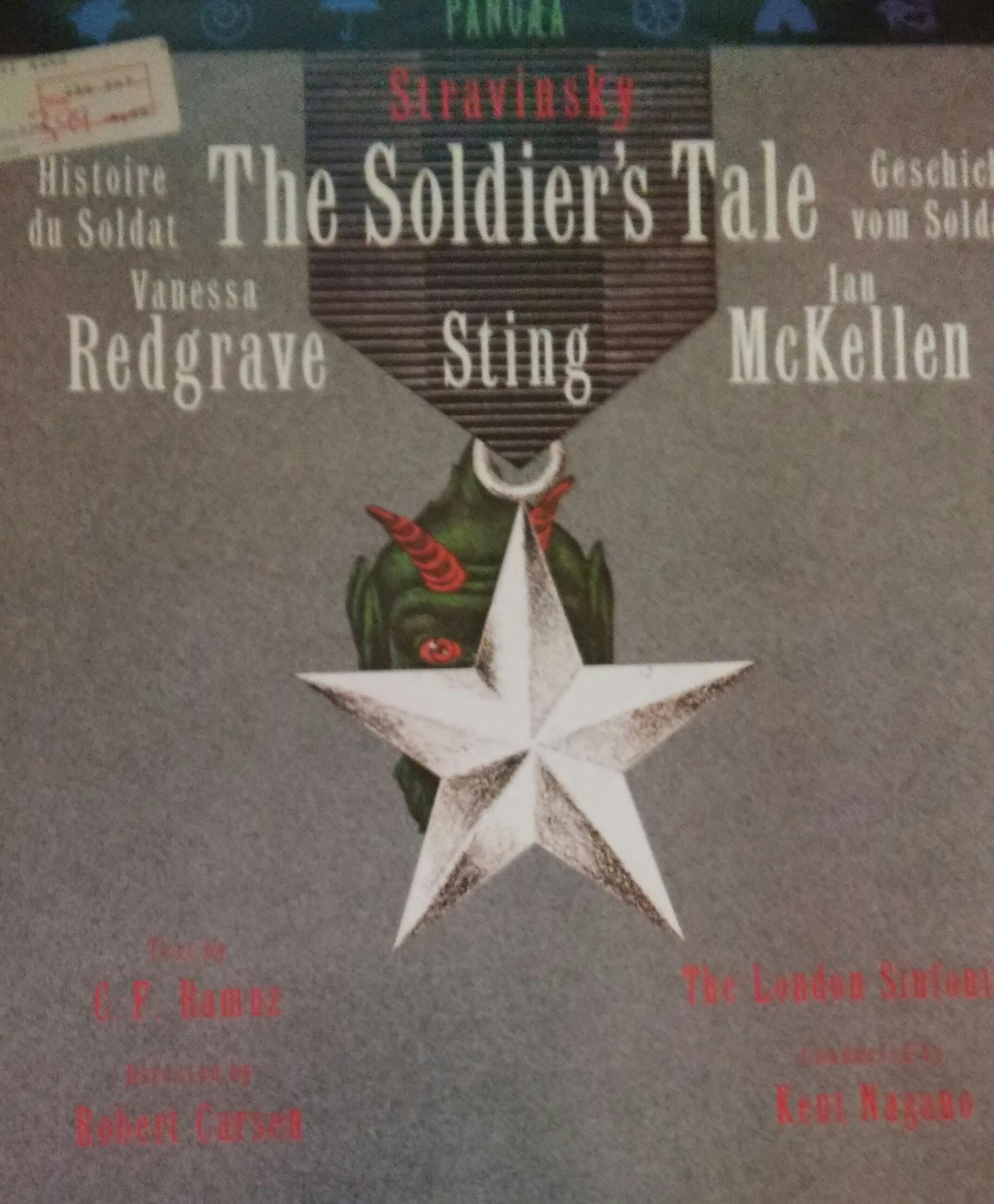 The Soldier's Tale - Histoire Du Soldat - Geschichte Vom Soldaten cd
