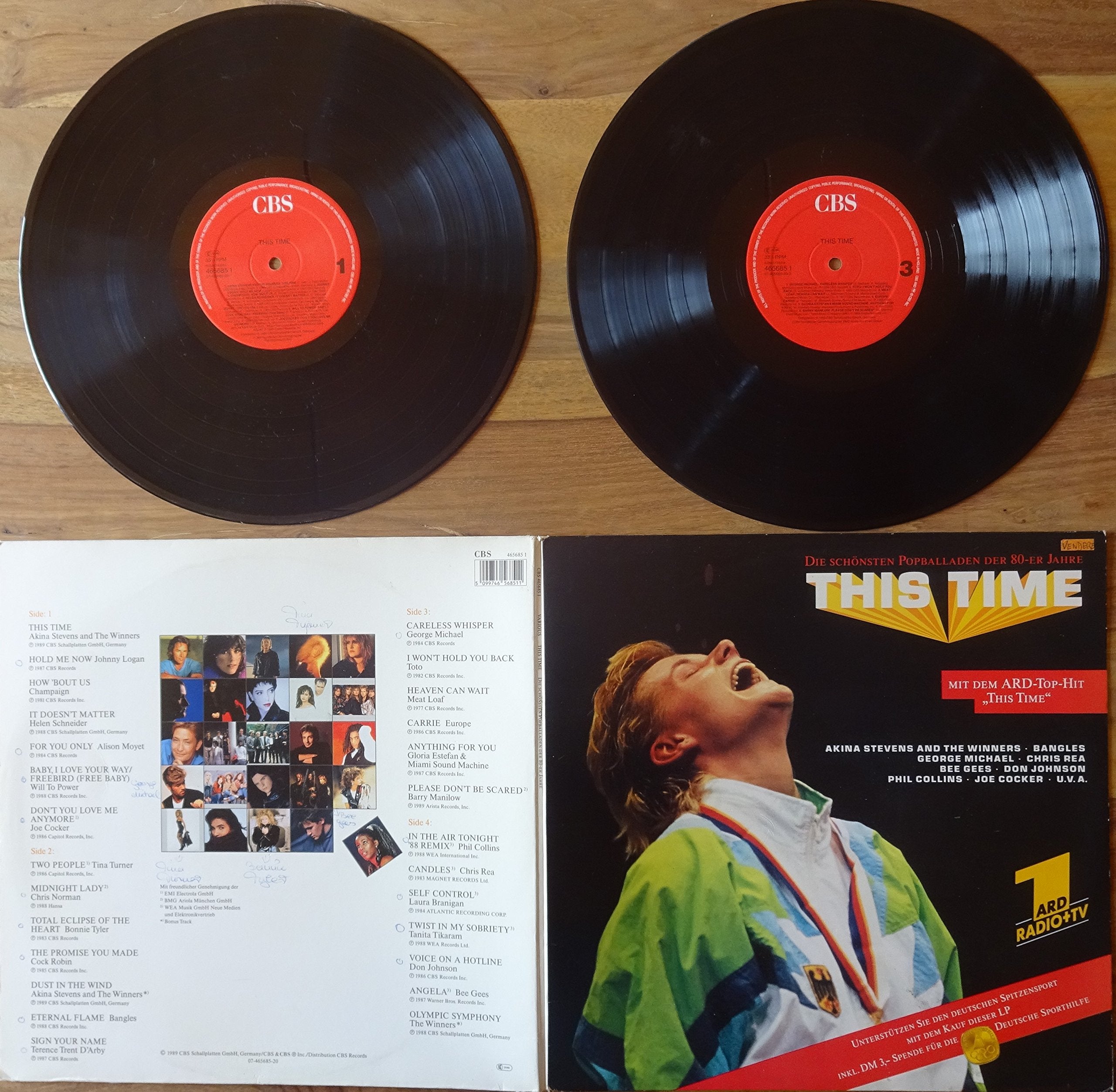 This Time - Die Schönsten Popballaden Der 80Er Jahre - ARD Sport (FOC) (2LP) Music