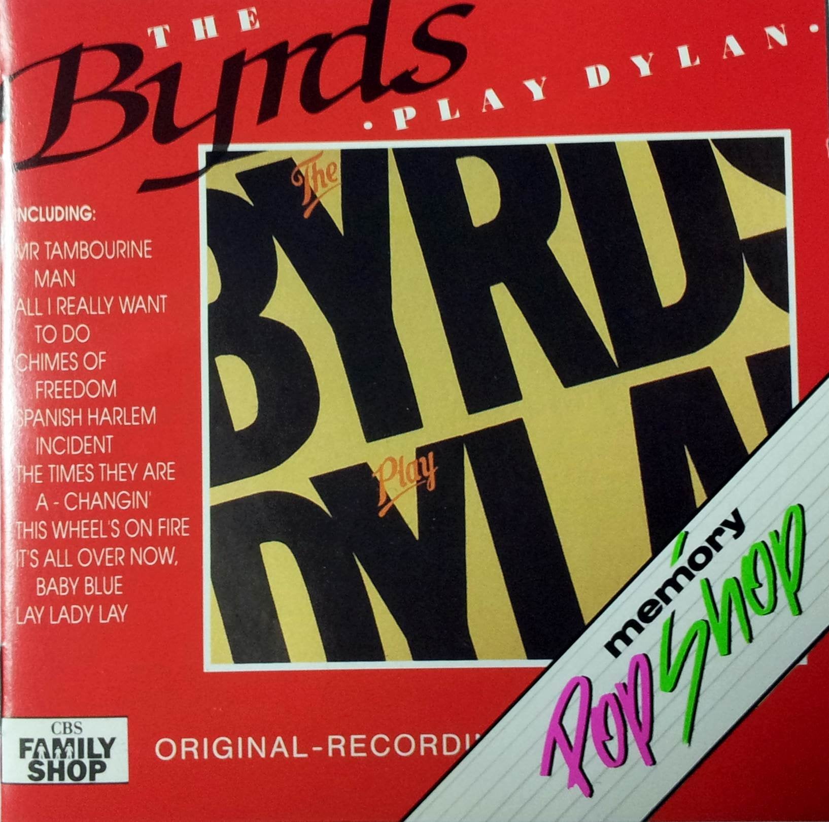 Byrds Play Dylan Pop