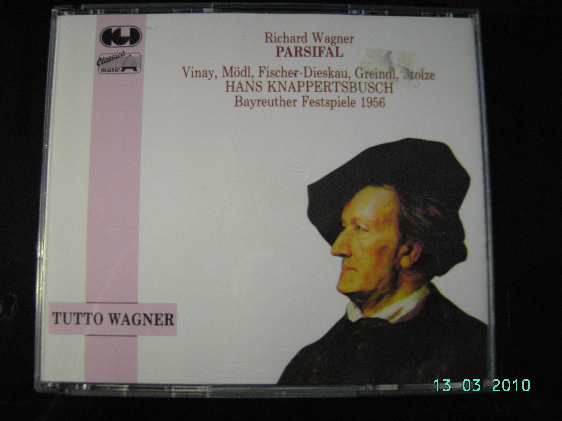 Richard Wagner: Parsifal ( 4er Boxset 1956) Music