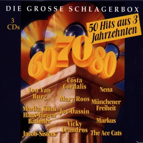Die Grosse Schlagerbox-50 Hits aus 3 Jahrzehnten German Schlager & Volksmusik