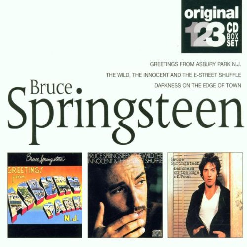 3 CD Box - Darkness on the edge of town/The wild the innocent and the E-Street shuffle/Greetings from Asbury Park NJ Country & Folk