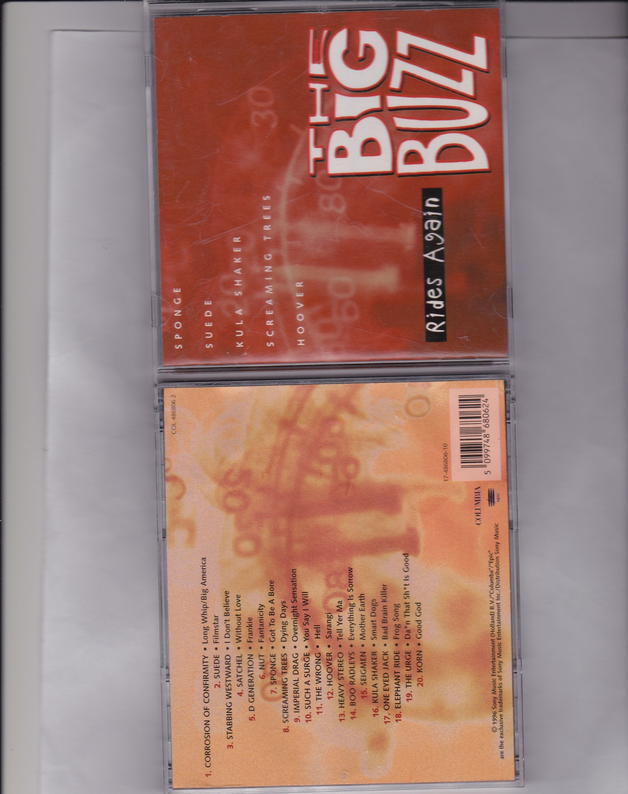 Corrosion of Confirmity, Suede, Stabbing Westward, Satchel.. Music