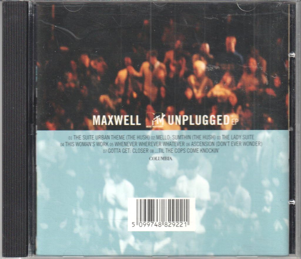 Maxwell Mtv Unplugged Funk, R&B & Soul