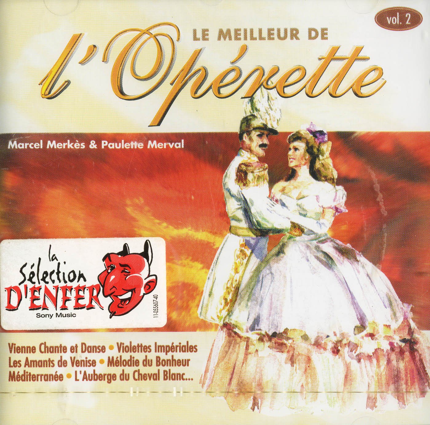 Le Meilleur de l'opérette Vol.2 cd