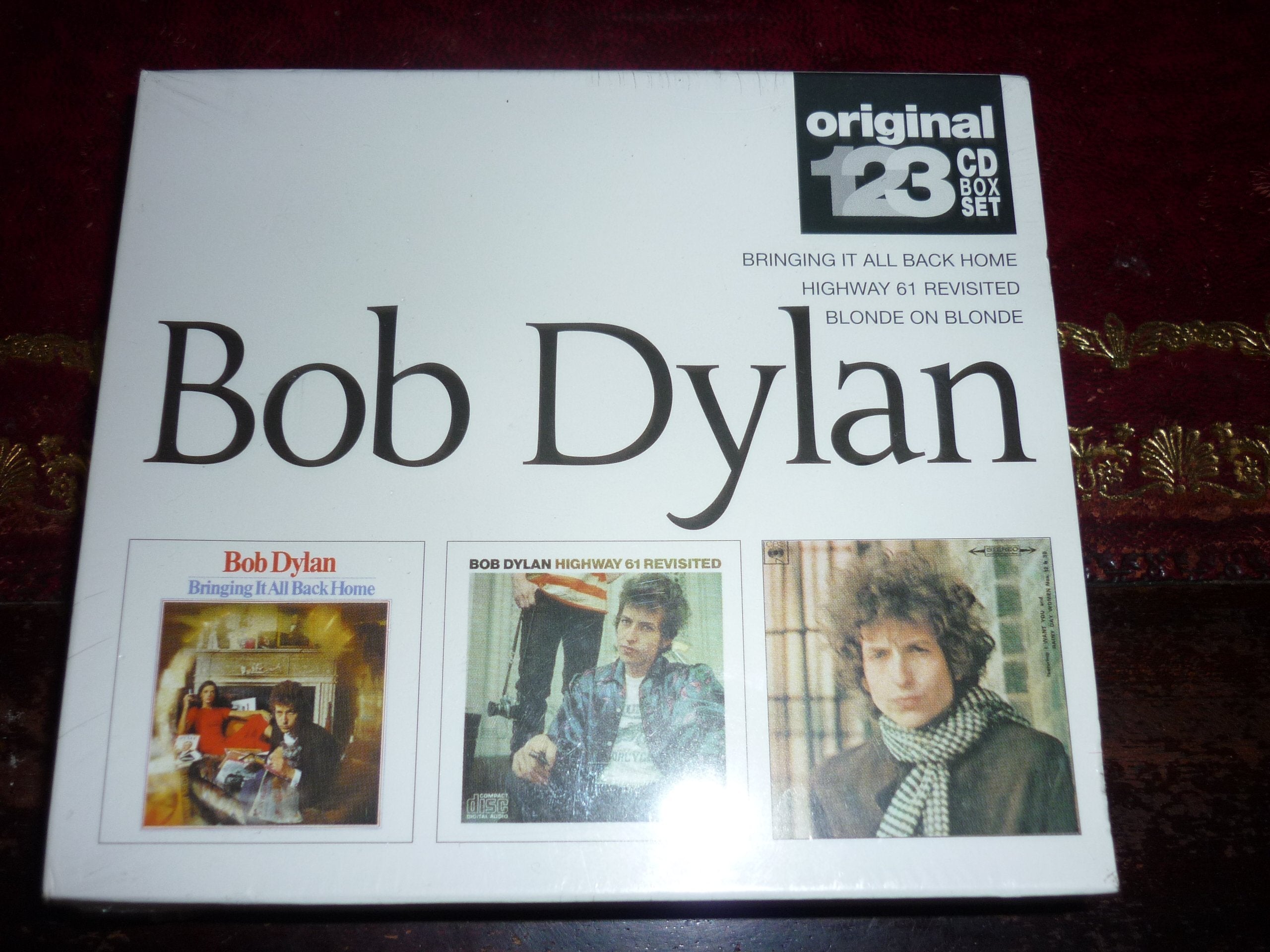 3 CD Box: Bringing it all back home/Highway 61 revisited/Blonde on blonde Country & Folk