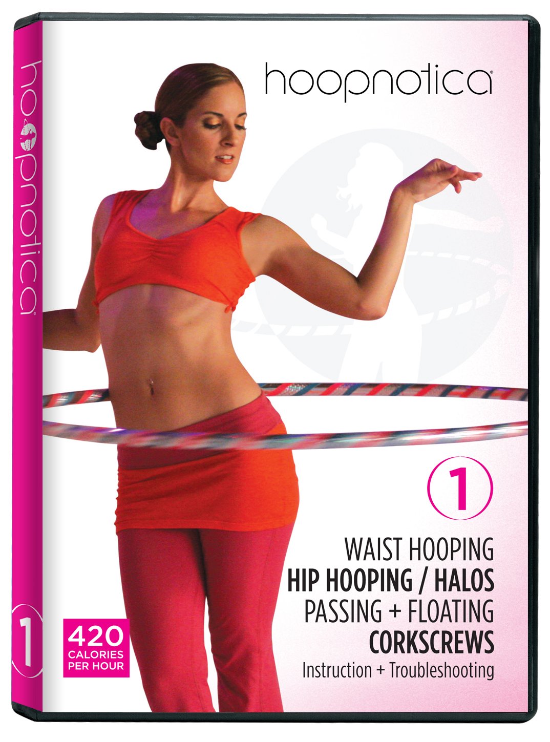 Hoopnotica Fitness Hoopdance Hula Hoop DVD Level 1 (Beginner) Books