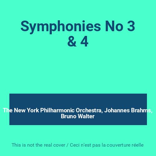 Brahms - Symphonies 3 & 4 (Grand Répertoire) cd