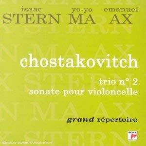 Chostakovitch : Trio n° 2 - Sonate pour violoncelle et piano cd