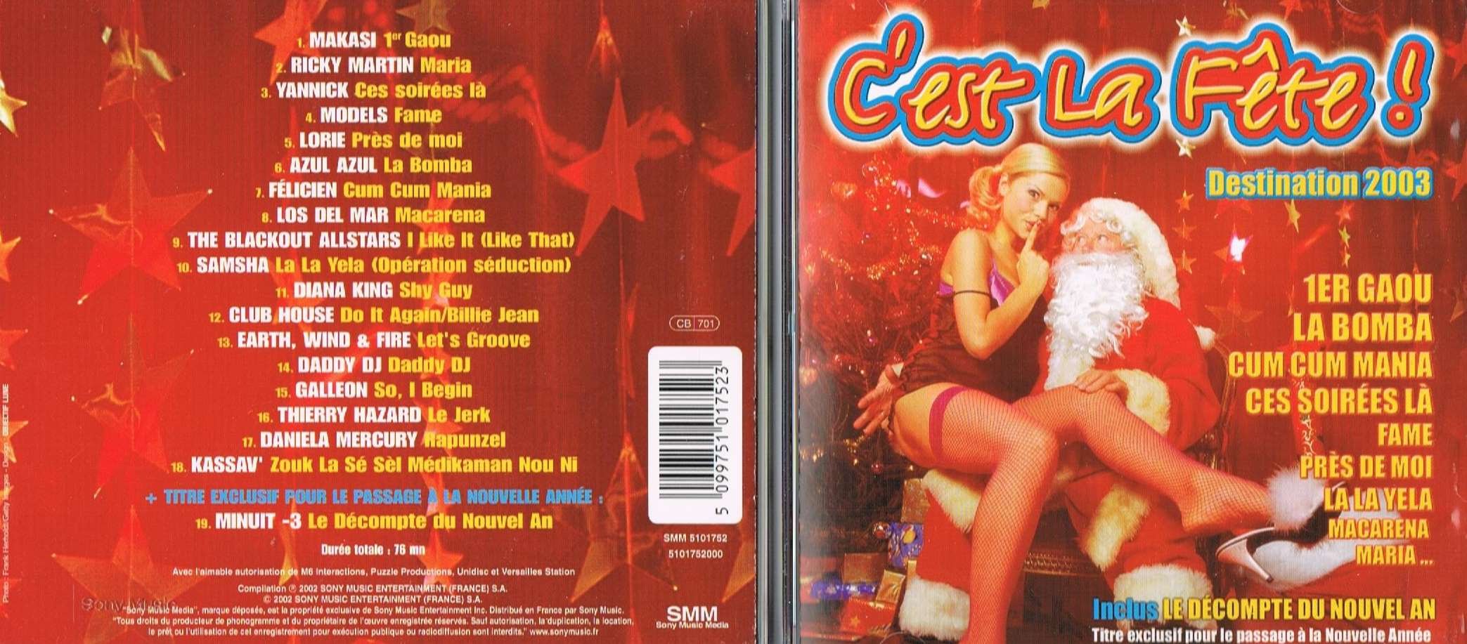 C'est la fête - Destination 2003 Pop