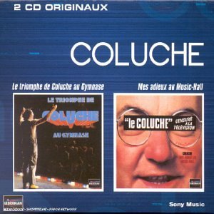 Coffret 2 CD : Le Triomphe de Coluche au Gymnase / Les Adieux au Music-Hall cd