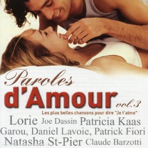 Paroles d'amour Vol. 3 cd