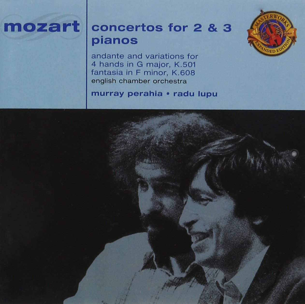 Mozart:Concertos for 2 & 3 Pi Classical