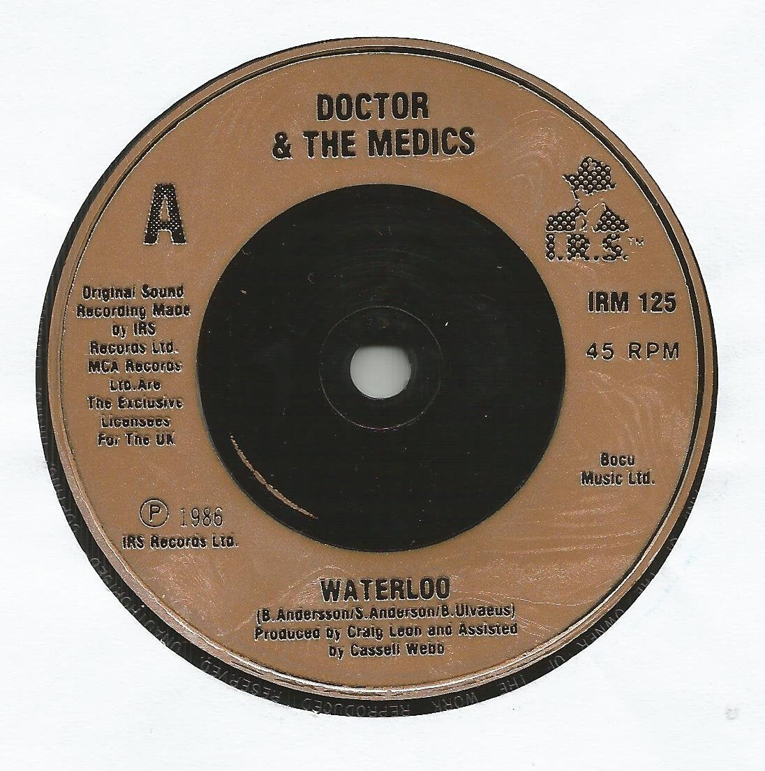 Waterloo (1986, Abba) Music