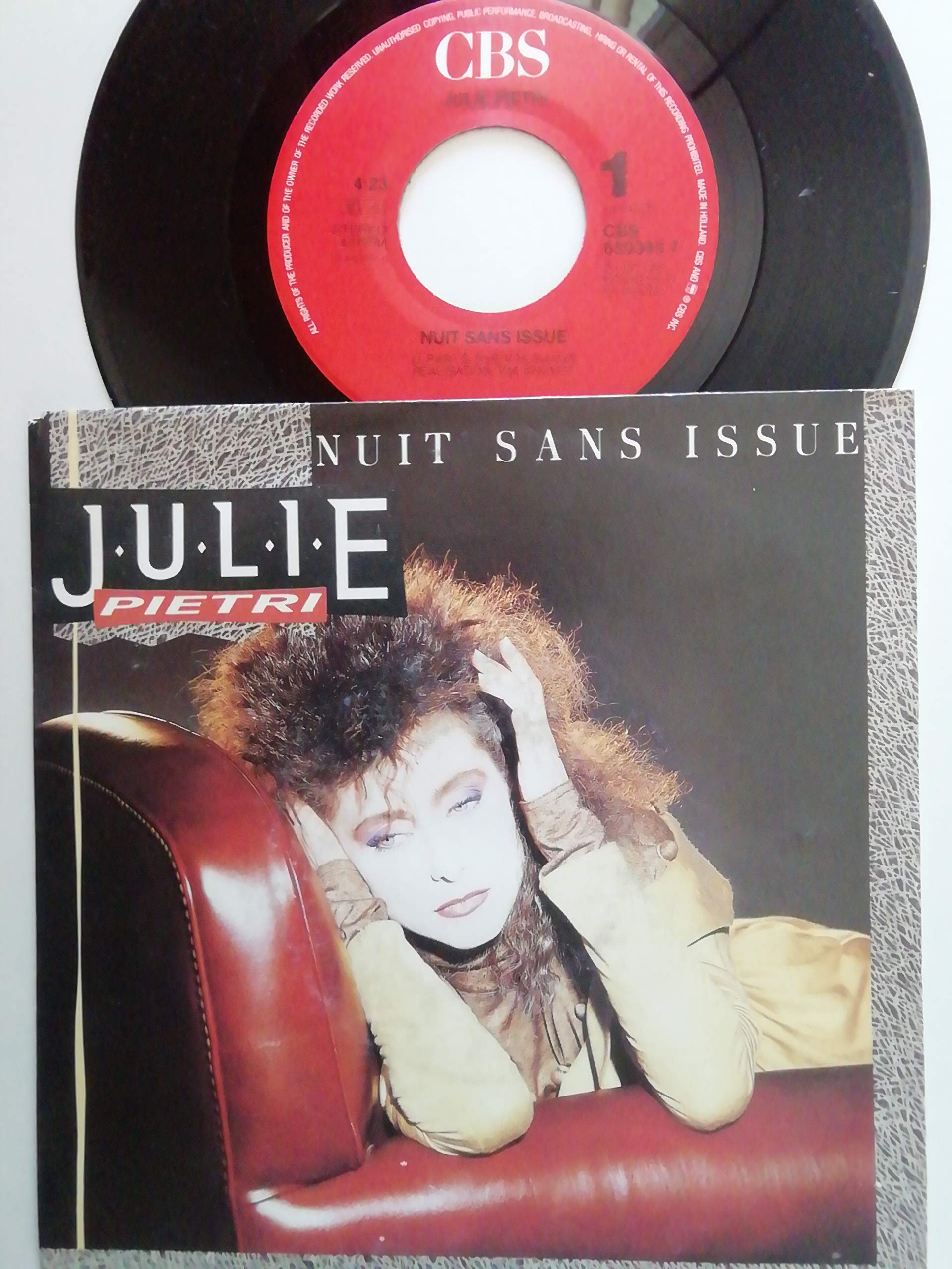 NUIT SANS ISSUE / VOYAGE EN MOI - 45 TOURS -CBS cd