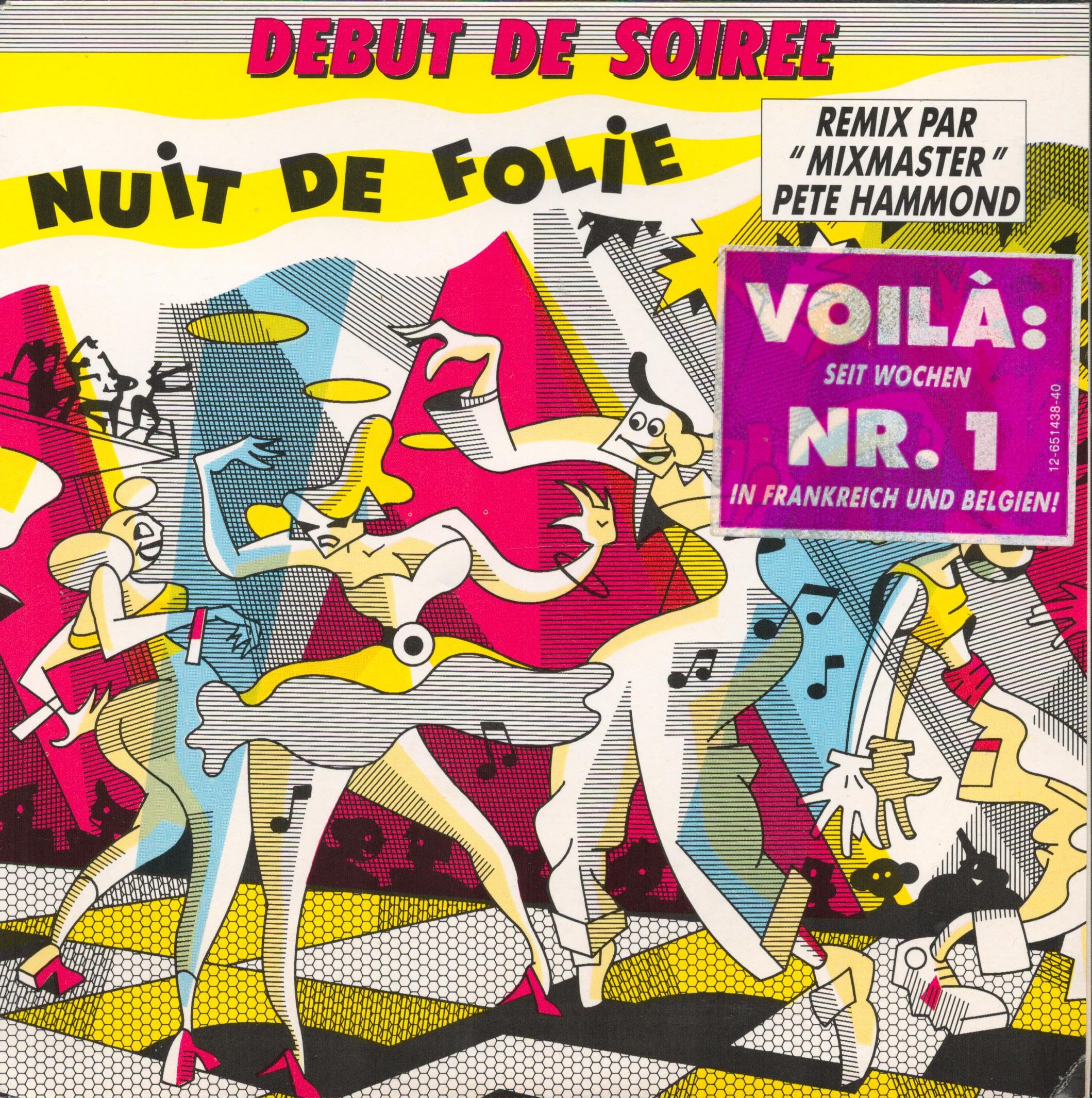 Nuit de folie (Pete Hammond Remix, 1988) / Vinyl single Music