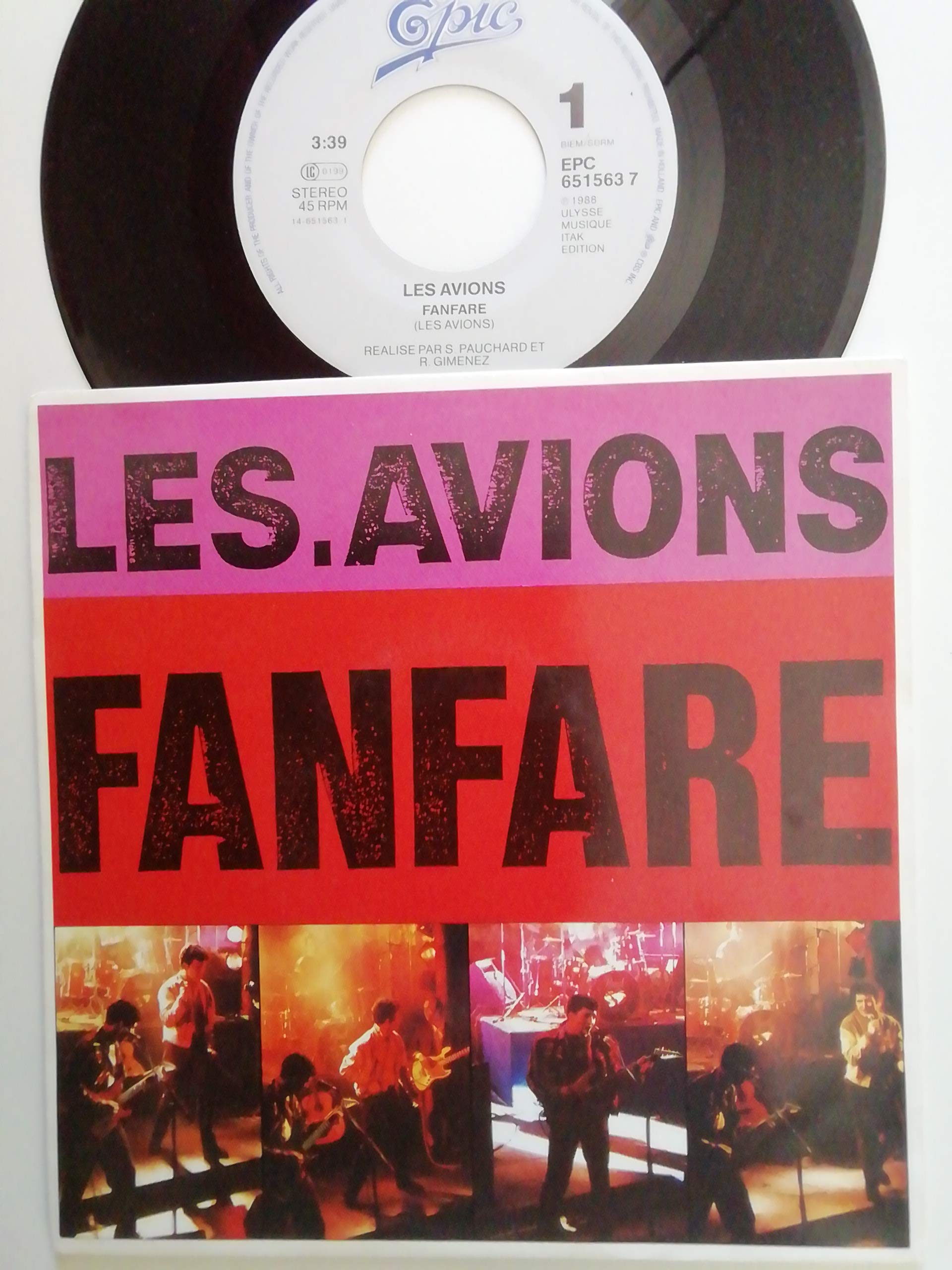 FANFARE / FANFARE Version live - 45 tours - cd